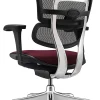 WorkPro® 12000 V2 Series Ergonomic Mesh/Fabric High-Back Office Chair, Burgundy/Black, BIFMA Compliant