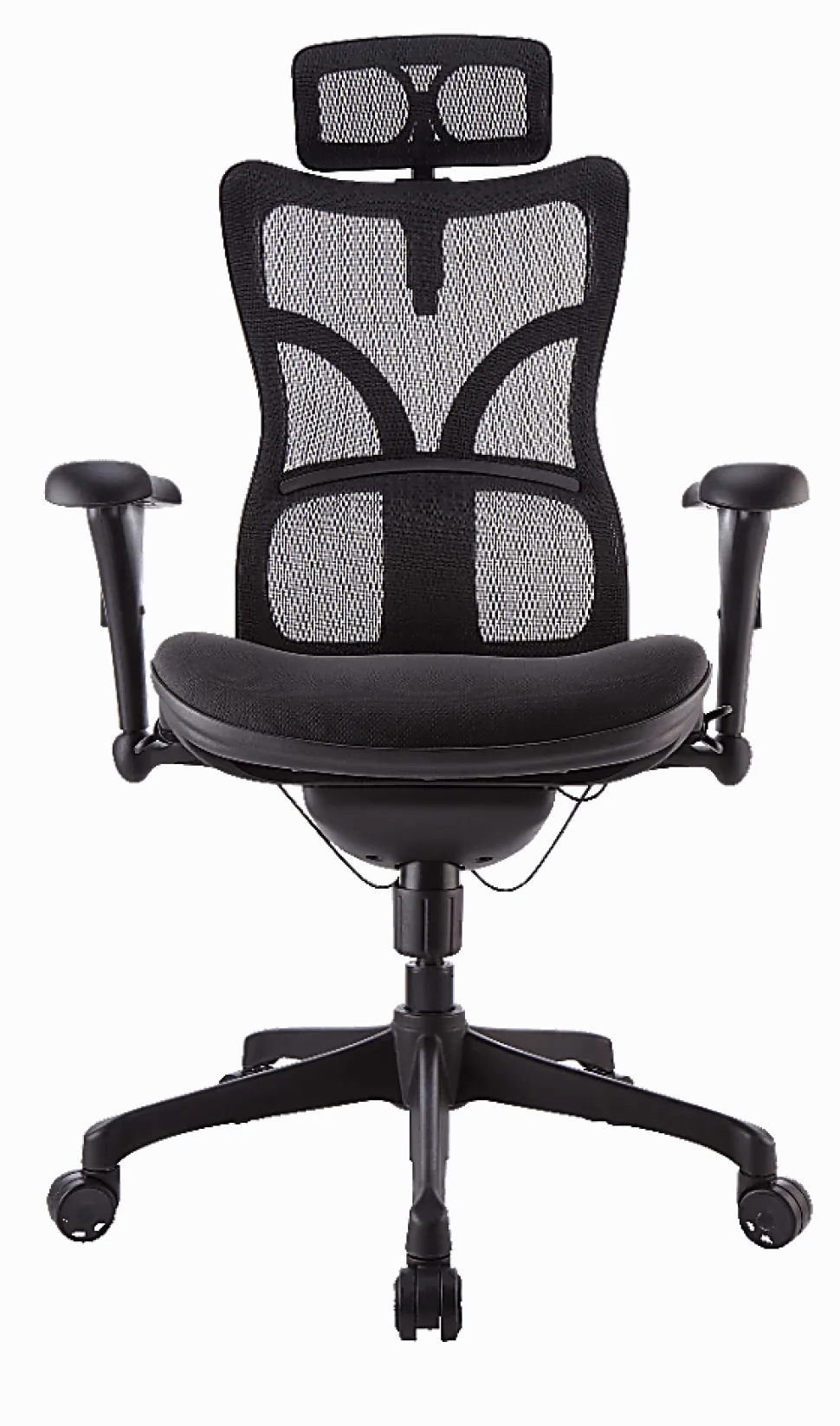 WorkPro® Warrior 212 Mesh Executive High-Back Chair, Black