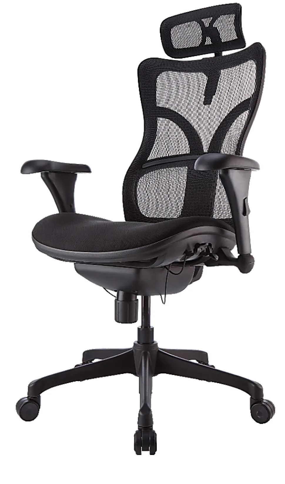 WorkPro® Warrior 212 Mesh Executive High-Back Chair, Black