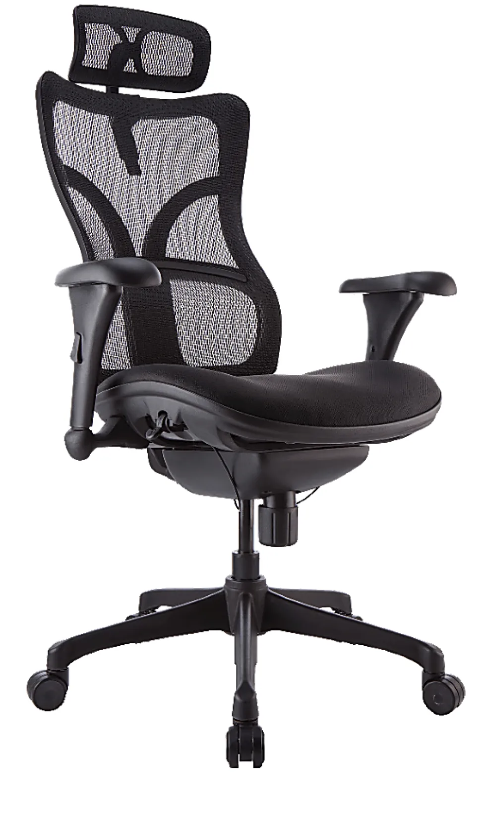 WorkPro® Warrior 212 Mesh Executive High-Back Chair, Black