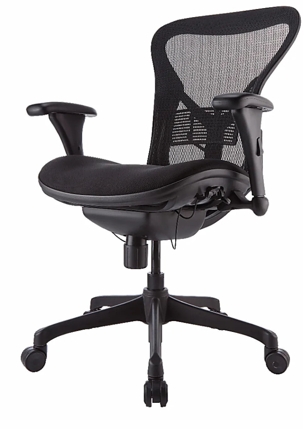 WorkPro® Warrior 212 Mesh Managerial Mid-Back Chair, Black