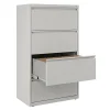 WorkPro® 30"W x 18-5/8"D Lateral 4-Drawer File Cabinet, Light Gray