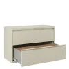 WorkPro® 42"W x 18-5/8"D Lateral 2-Drawer File Cabinet, Putty