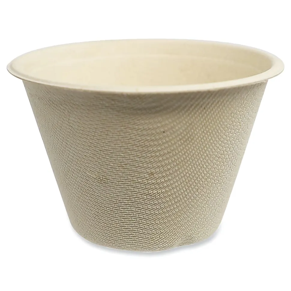 World Centric® Fiber Cups, 4 Oz, Natural Paper, Pack Of 1,000 Cups