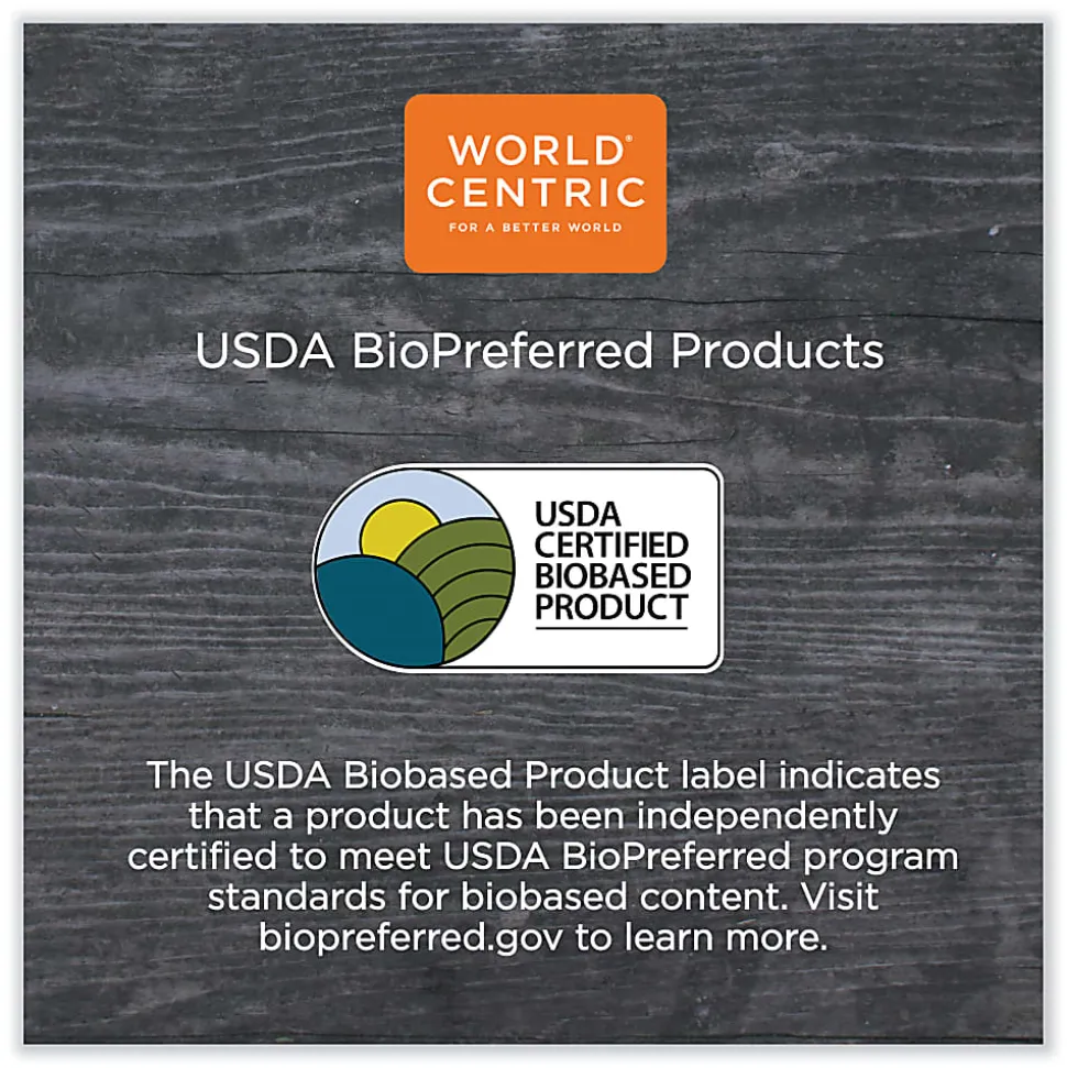 World Centric® Fiber Cups, 4 Oz, Natural Paper, Pack Of 1,000 Cups