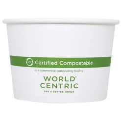 World Centric® Paper Bowls, 16 oz, 4.4