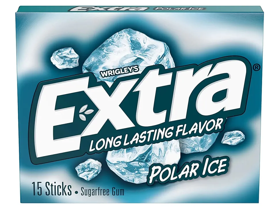 Wrigley Extra Polar Ice Chewing Gum Mint 10 / Box
