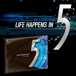 Wrigley's Cobalt® 5® SugarFree Gum, 15 Sticks, 0.095 Oz