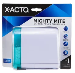X-Acto® Mighty Mite Battery Pencil Sharpener, Assorted Colors