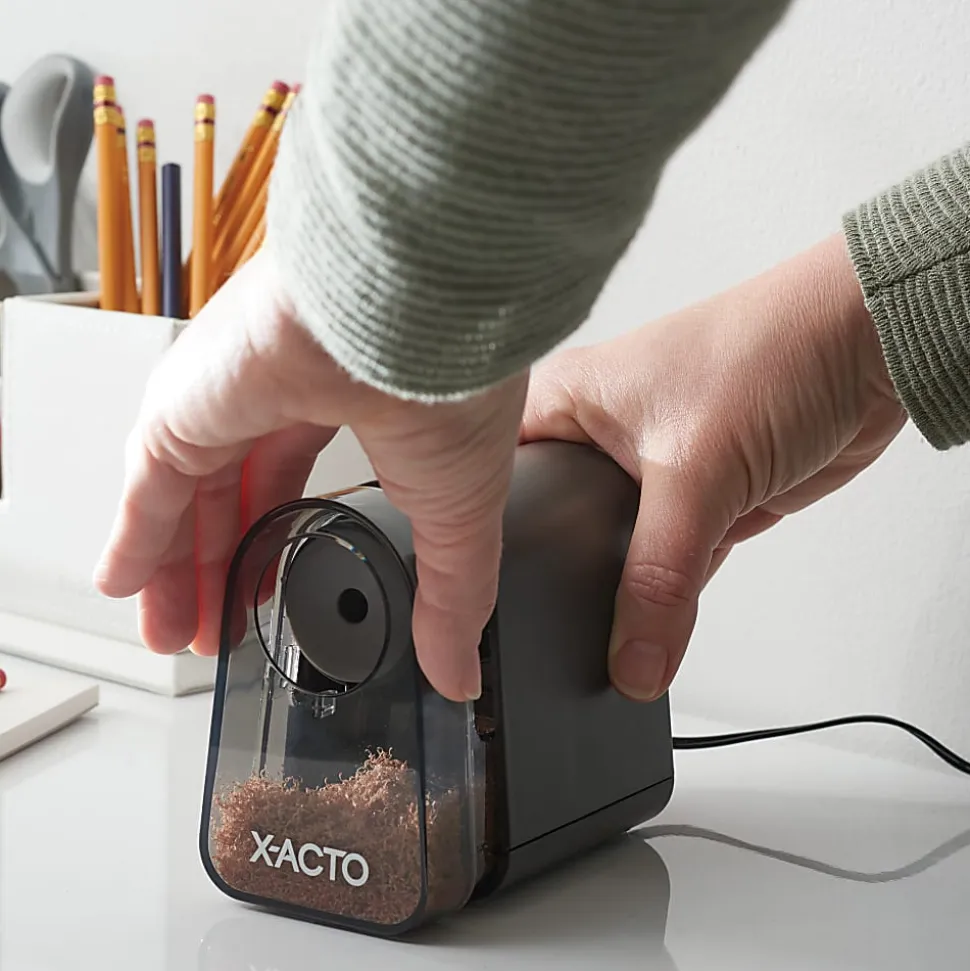 X-ACTO® Mighty Mite® Electric Pencil Sharpener, Black