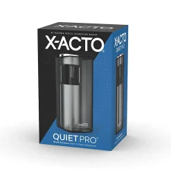X-ACTO® Quiet Pro™ Electric Pencil Sharpener, Black