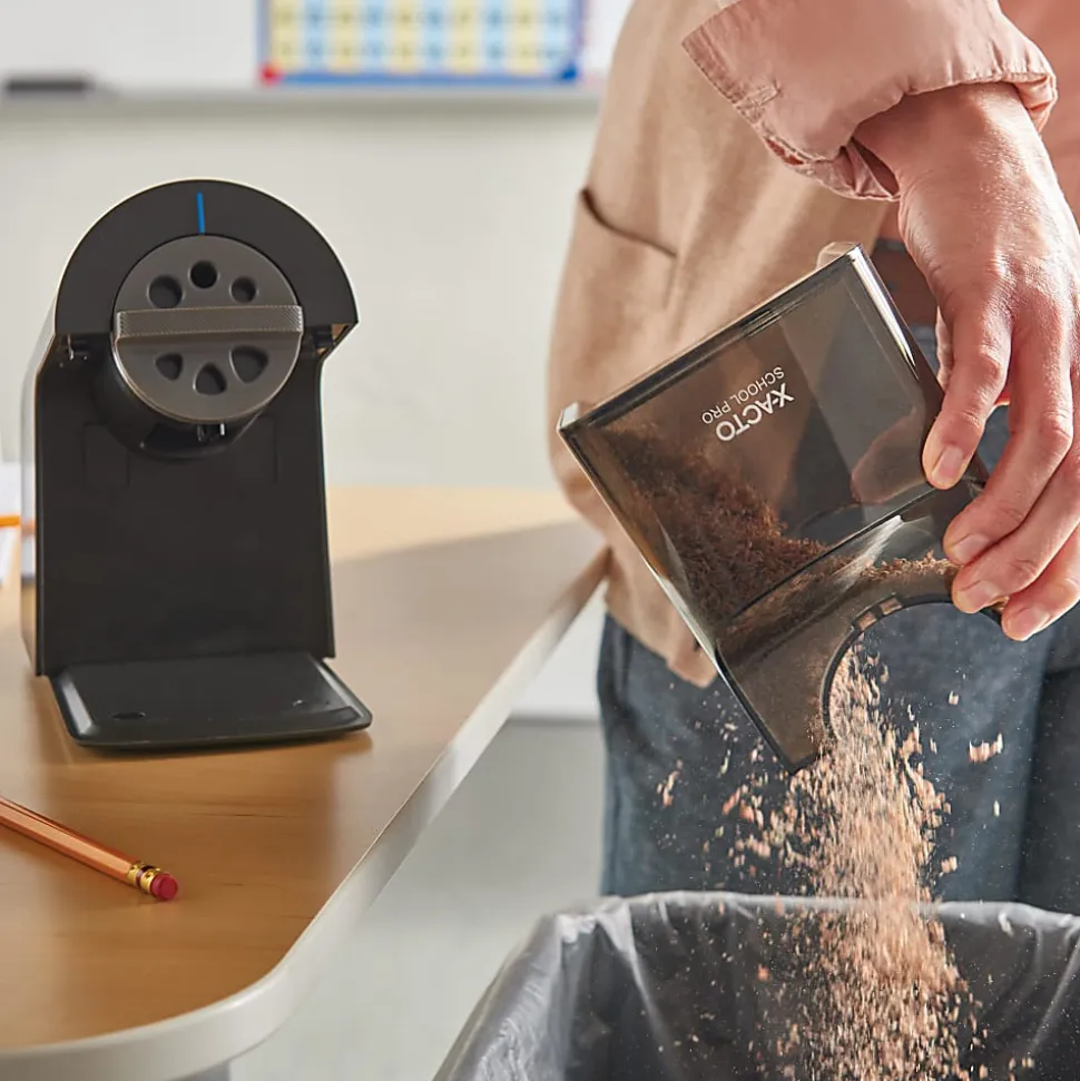 X-ACTO® School Pro® Electric Pencil Sharpener, Black