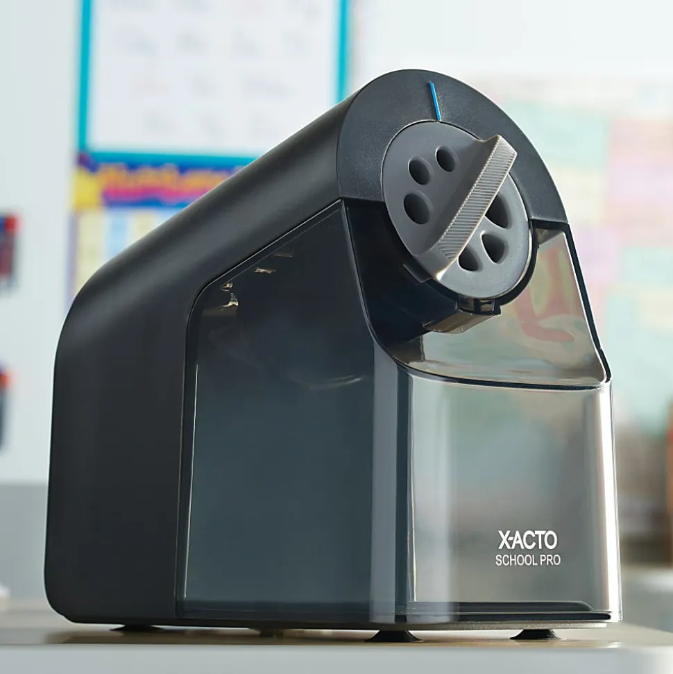 X-ACTO® School Pro® Electric Pencil Sharpener, Black