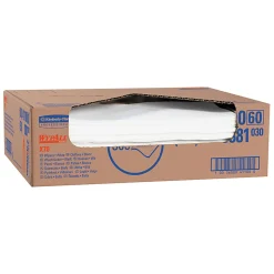 X70 Cloths, Flat Sheet, 14.9 x 16.6, White, 300/Carton