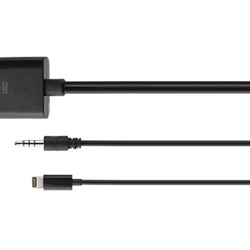 4XEM Apple® 30-Pin to 8-Pin Audio Adapter