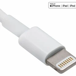 4XEM's 6ft 2m Lightning cable for Apple iPhone, iPad, iPod - MFI Certified - MFi Certified 6FT Lightning to USB data sync cable