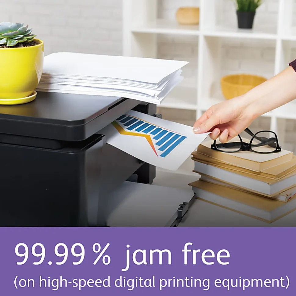 Xerox® Bold Digital® Printing Paper, 8 Reams, Letter Size (8 1/2" x 11"), 100 (U.S.) Brightness, 28 Lb, FSC® Certified, Ream Of 500 sheets