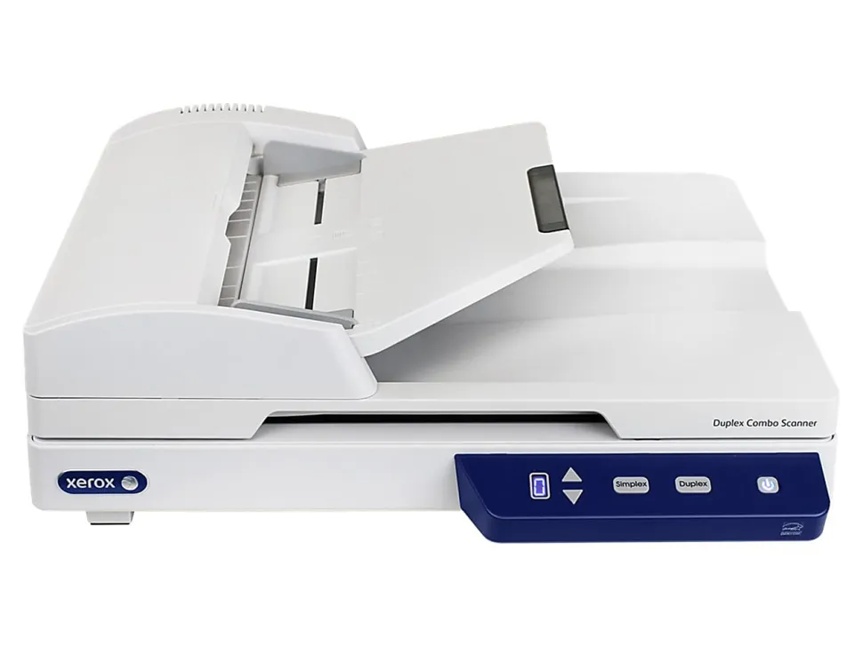 Xerox Duplex Combo Scanner - Flatbed scanner - Contact Image Sensor (CIS) - Duplex - - 600 dpi - ADF (35 sheets) - up to 1500 scans per day - USB 2.0