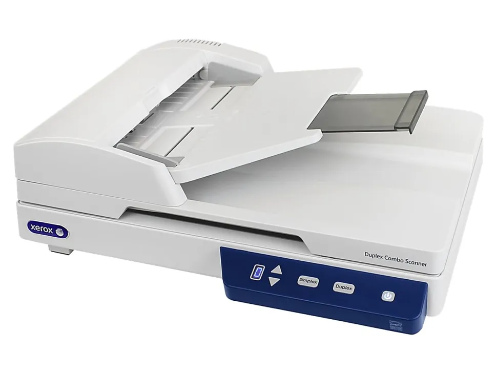 Xerox Duplex Combo Scanner - Flatbed scanner - Contact Image Sensor (CIS) - Duplex - - 600 dpi - ADF (35 sheets) - up to 1500 scans per day - USB 2.0