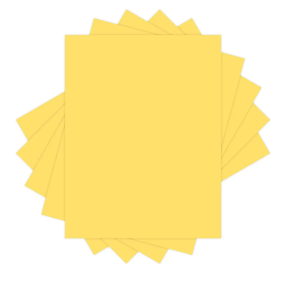 Xerox® Vitality Colors®20 Multipurpose Pastel Printer Paper, 1 Ream, 300 Sheets Per Ream, Goldenrod, Letter Size, 20lb.