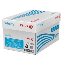 Xerox® Vitality™ Multi-Use Printer & Copy Paper, 10 Reams, White, Letter Size, 5000 Sheets Per Case- 3R06296