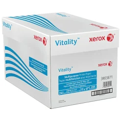 Xerox® Vitality™ Multi-Use Printer & Copy Paper, 5 Reams, White, Ledger (11