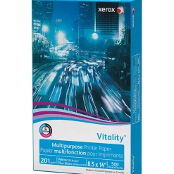 Xerox® Vitality™ Printer & Copy Paper, 10 Reams, White, Legal (8.5