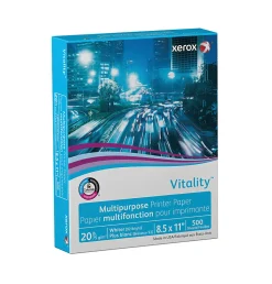 Xerox® Vitality™ Standard Multi-Use Printer & Copy Paper, 1 Ream, White, Letter (8.5