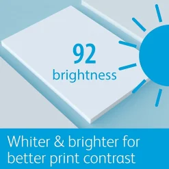 Xerox® Vitality™ Uncoated Multi-Use Printer & Copy Paper, 1 Ream, White, Letter (8.5"x11"), 500 Sheets Per Ream, 20 Lb, 92 Brightness, FSC® Certified