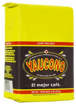 Yaucono Ground Coffee, Medium Roast, 8 Oz Per Bag