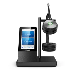 Yealink Dual DECT Wireless Headset, Black, YEA-WH66-DUAL-UC