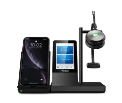 Yealink Mono DECT Wireless Headset, Black, YEA-WH66-MONO-UC