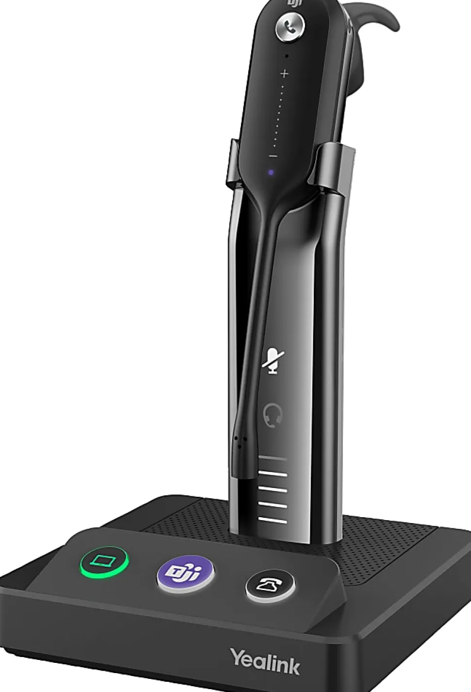 Yealink Teams DECT Wireless Headset, Black, YEA-WH63-TEAMS
