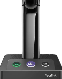 Yealink Teams DECT Wireless Headset, Black, YEA-WH63-TEAMS