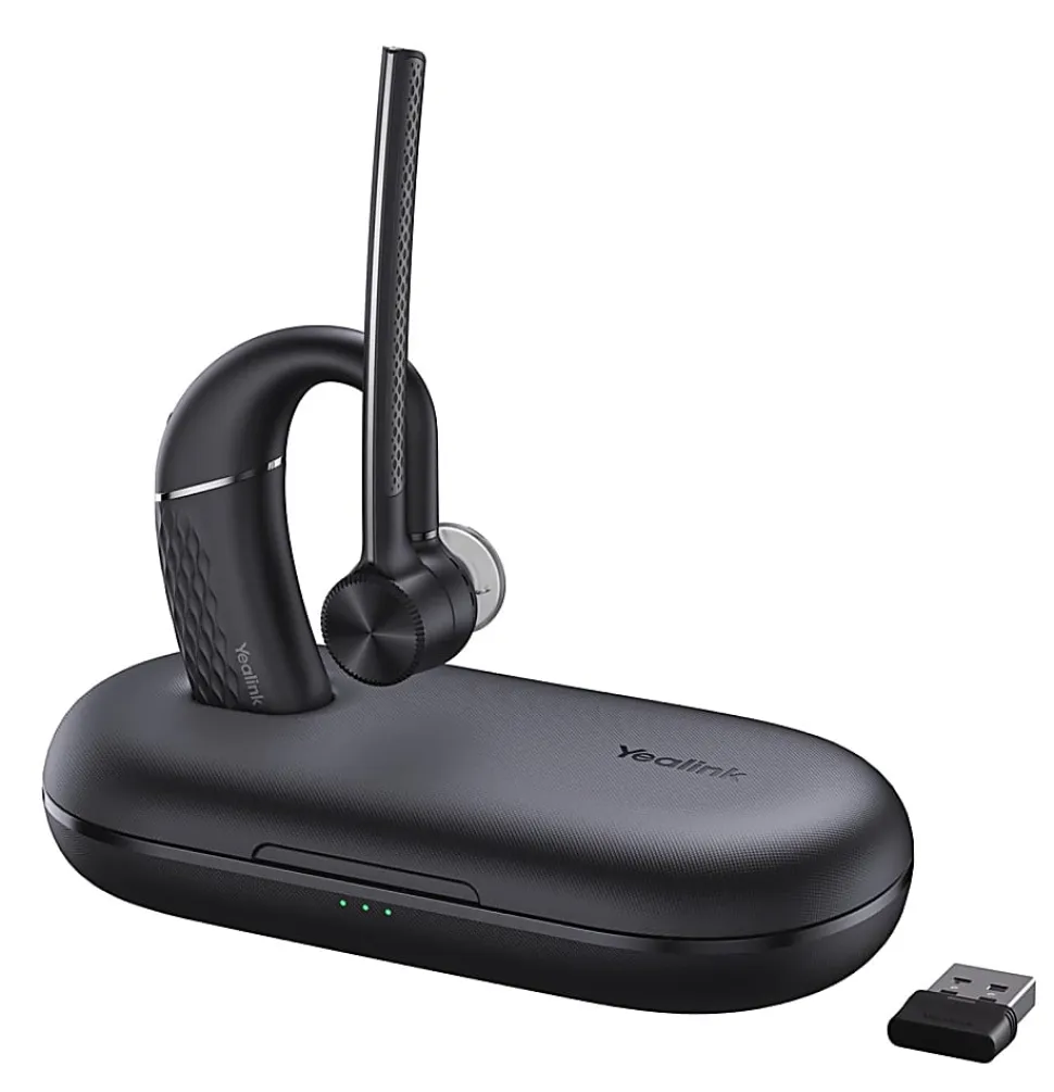 Yealink Teams Mono Bluetooth® Wireless Headset Pro, Black, YEA-BH71-PRO