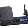 Yealink Teams Mono Bluetooth® Wireless Headset Workstation, Black, YEA-BH71-WORK