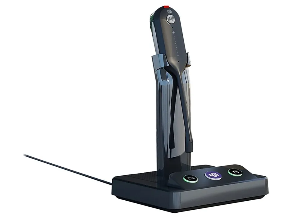 Yealink UC DECT Wireless Headset, Black, YEA-WH63-UC