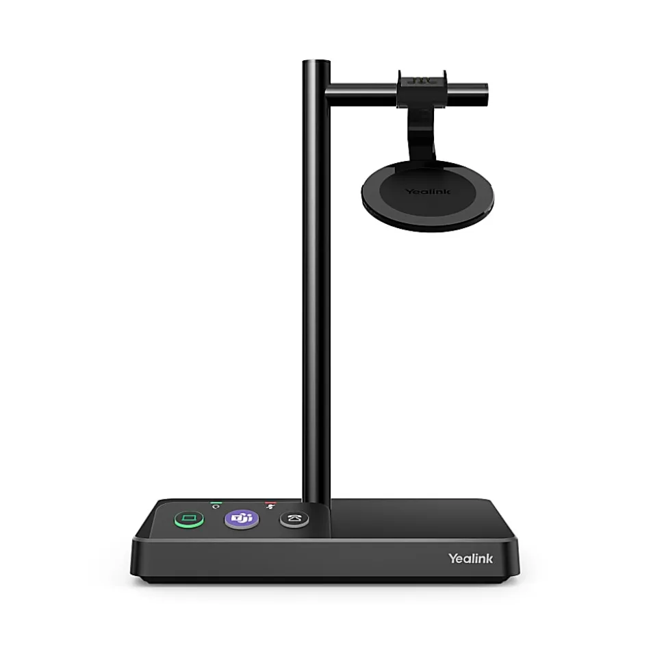 Yealink Wireless Dual Teams Headset, Black, YEA-WH62-DUAL-TEAM