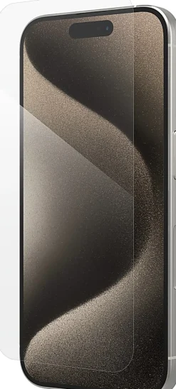ZAGG InvisibleShield Glass Elite Antimicrobial Screen Protector For iPhone® 15 Pro, Clear, 200111573