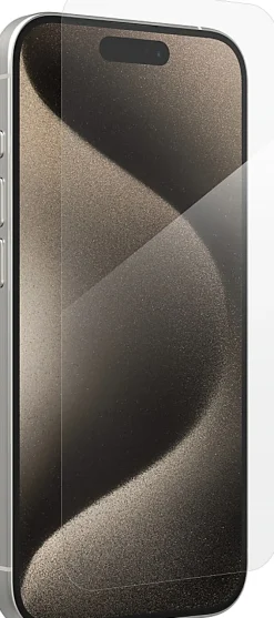 ZAGG InvisibleShield Glass Elite Antimicrobial Screen Protector For iPhone® 15 Pro, Clear, 200111573