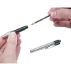 Zebra® Pen BCA F-301 Ballpoint Pens, Pack Of 2, Fine Point, 0.7 mm, Silver Barrel, Black Ink