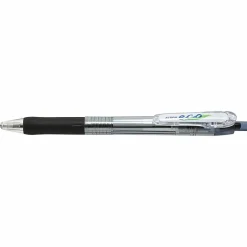 Zebra® Pen Eco Jimnie® Clip Retractable Ballpoint Pens, Pack Of 12, Medium Point, 1.0 mm, Black Barrel, Black Ink