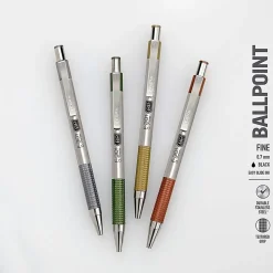 Zebra Pen F-301 EarthyTones Retractable Ballpoint Pens, 27304
