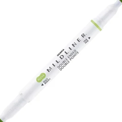 Zebra Pen Mildliner Double-ended Assorted Highlighter Set - Fine Marker Point - Chisel, Bullet Marker Point Style - 10/Set - 78101
