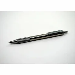Zebra Pen STEEL 7 Series F-701 Retractable Ballpoint Pen - 0.7 mm Pen Point Size - Refillable - Retractable - Black - Stainless Steel Barrel - 6 / Box