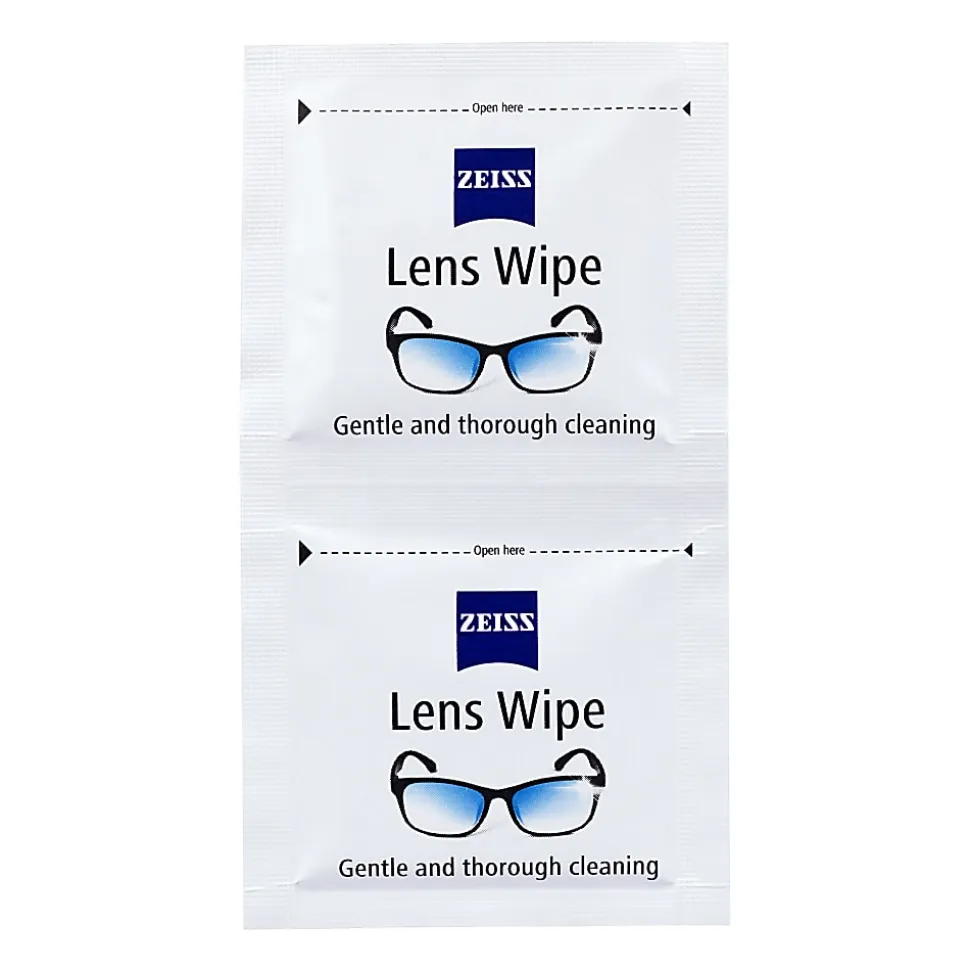 Zeiss Lens Wipes, 2", White, Pack Of 220 Wipes
