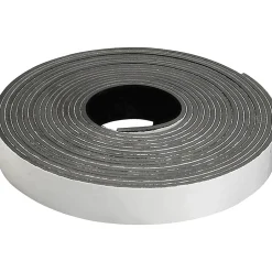 Zeus Magnetic Tape Refill - 0.50" Width x 15 ft Length - 1 / Roll - Black