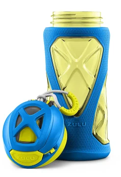 ZULU Torque Water Bottle, 16 Oz, Blue