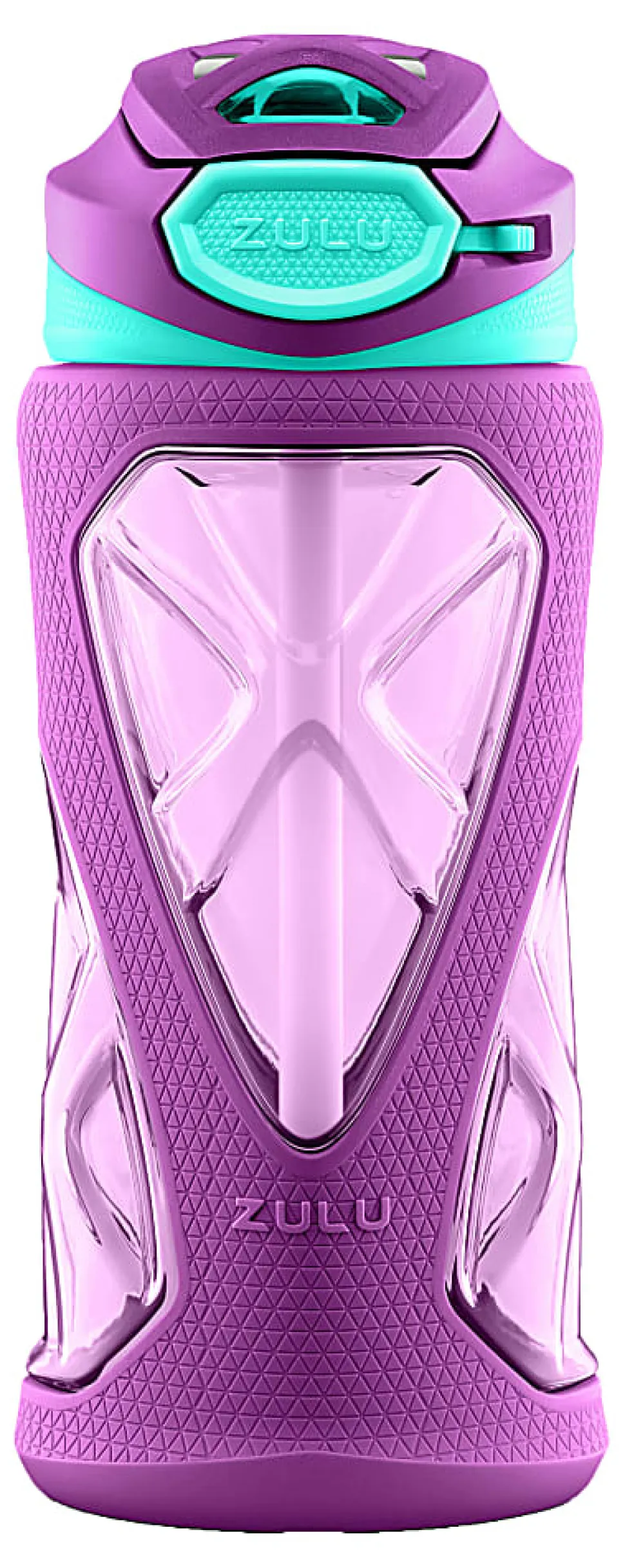ZULU Torque Water Bottle, 16 Oz, Purple