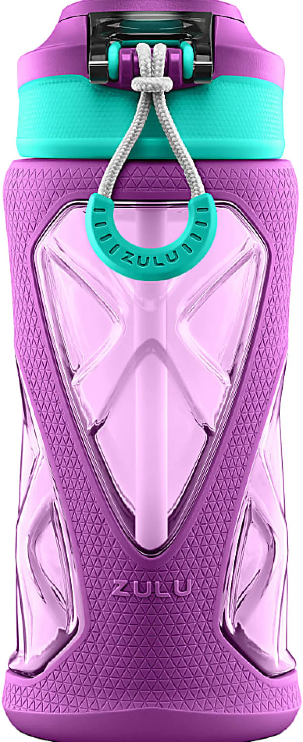 ZULU Torque Water Bottle, 16 Oz, Purple